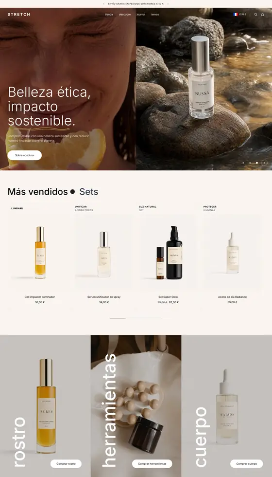 Tienda STRETCH — tema STRETCH